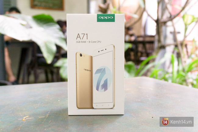 Trên tay smartphone OPPO A71: giá 4,7 triệu nhưng camera có khả năng selfie xoá phông - Ảnh 1.