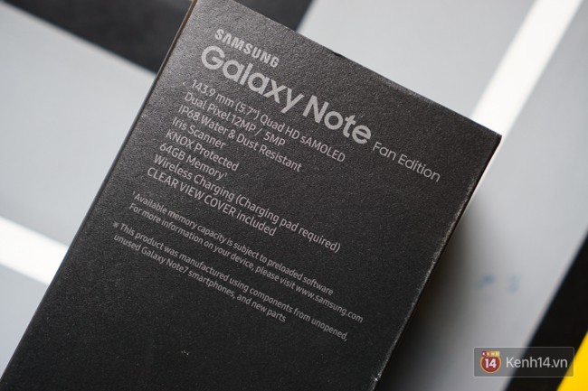Mở hộp Galaxy Note FE chính hãng Việt Nam: còn gì tuyệt hơn một phiên bản dành riêng cho fan cứng dòng Note - Ảnh 4.