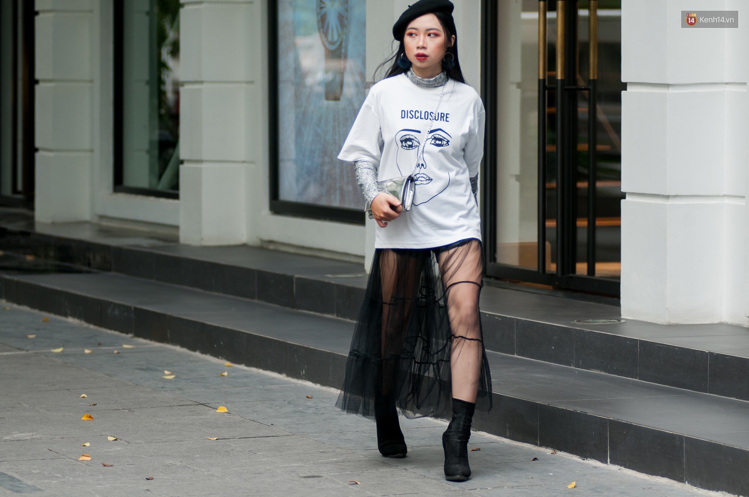 Trời trở lạnh, giới trẻ Việt đồng loạt khoe street style đặc sắc hút mắt đến phát hờn - Ảnh 4.