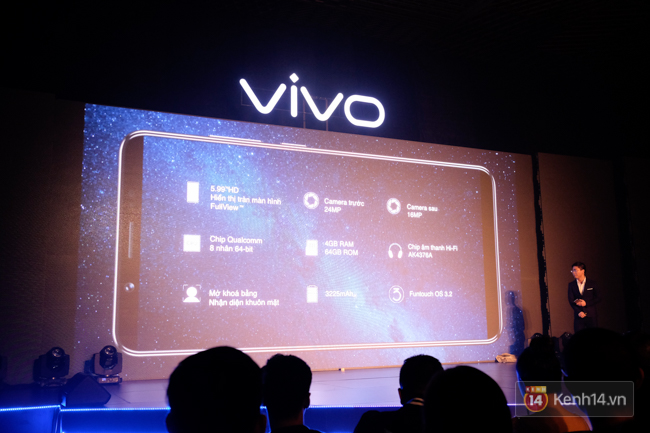 Vivo ra mắt V7+: M&agrave;n h&igrave;nh viền si&ecirc;u mỏng, camera selfie ấn tượng, gi&aacute; 8 triệu đồng - Ảnh 2.
