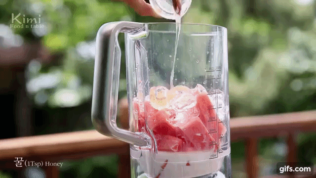 Sinh tố dưa hấu sữa mật ong mát lạnh giải nhiệt ngay cái nóng mùa hè - Ảnh 4.