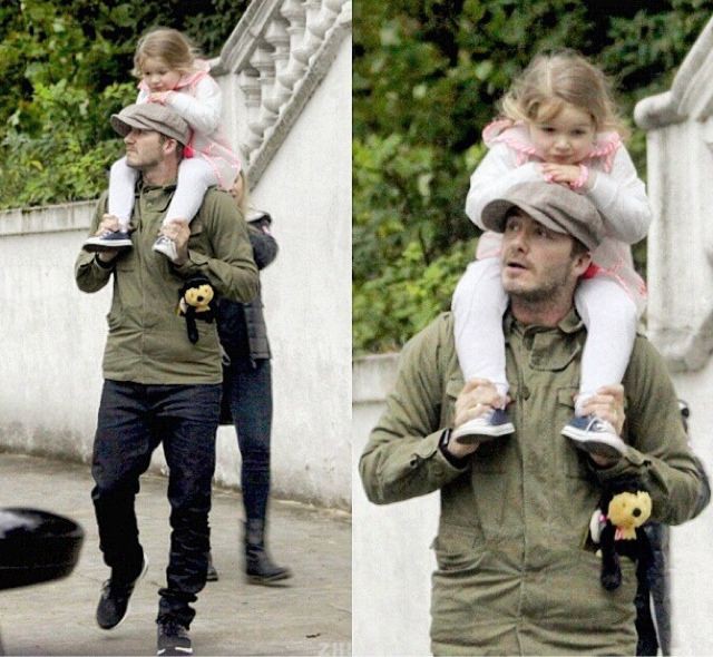 Loạt ảnh chứng minh: Dù lớn thế nào, Harper vẫn sẽ luôn là công chúa nhỏ trong vòng tay che chở của Beckham - Ảnh 10.