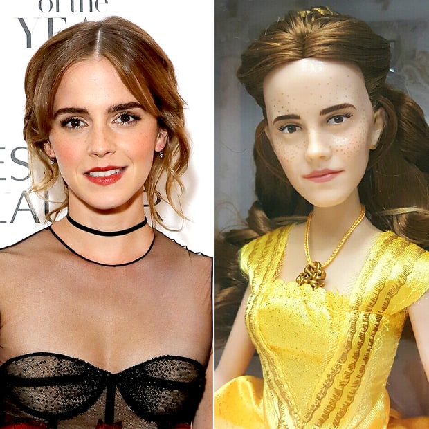 Hài hước cảnh búp bê Emma Watson lại có khuôn mặt y hệt... Justin Bieber - Ảnh 1.