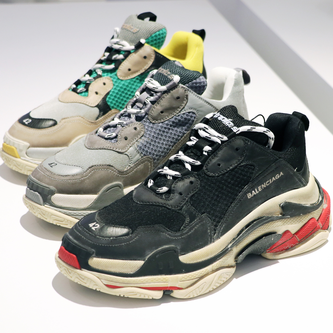 1 CHUYÊN SỈ giày BALENCIAGA Triple S xanh đỏ Fake giá rẻ tại tphcm