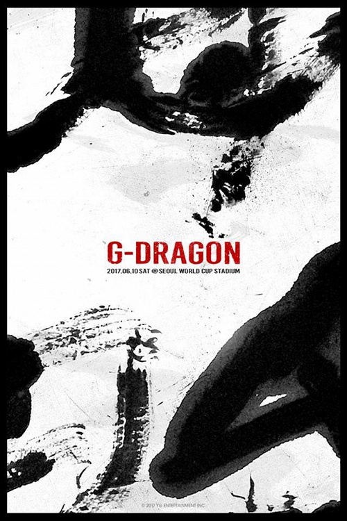 G-Dragon tung poster, chính thức công bố thời điểm tổ chức solo concert - Ảnh 1.