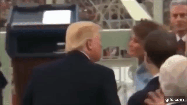 7 khoảnh khắc bất bình thường của Tổng thống Donald Trump và Đệ nhất phu nhân Melania - Ảnh 6.