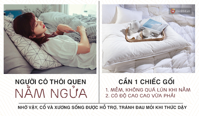 Hướng dẫn chọn gối chuẩn chỉnh theo tư thế thường xuyên khi ngủ của bạn - Ảnh 1.