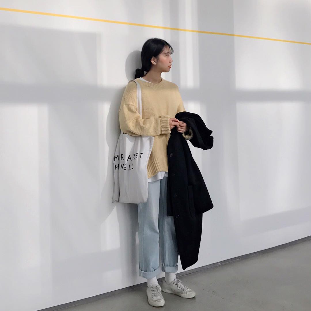 4 phương pháp mix đồ đơn giản nhưng cô gái Hàn nào cũng mê mệt suốt mùa thu đông năm nay - Ảnh 3.