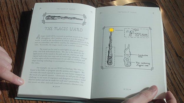 Qu&aacute;n bar ph&eacute;p thuật y như trong Harry Potter: C&oacute; cả đũa ph&eacute;p, cốc thần tự đầy nước - Ảnh 3.