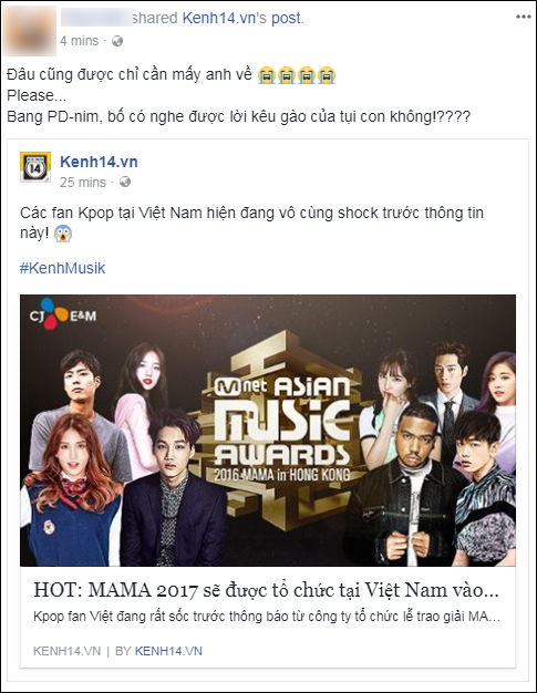 Cộng đồng mạng Việt phát sốt giữa đêm vì tin MAMA 2017 tổ chức ở Việt Nam - Ảnh 4.