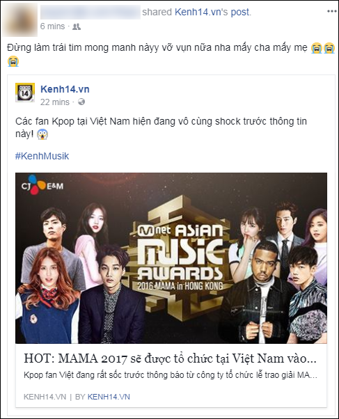 Cộng đồng mạng Việt phát sốt giữa đêm vì tin MAMA 2017 tổ chức ở Việt Nam - Ảnh 14.