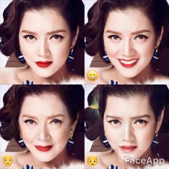 Dùng FaceApp kiểm tra xem sao Việt nào đẹp lão nhất - Ảnh 11.