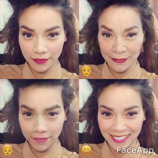 Dùng FaceApp kiểm tra xem sao Việt nào đẹp lão nhất - Ảnh 17.