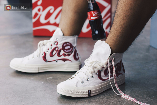 Review tận tay đôi KITH x Coca Cola x Converse Chuck Taylor 1970s, bản giới hạn chỉ có 1000 đôi trên thế giới - Ảnh 12.