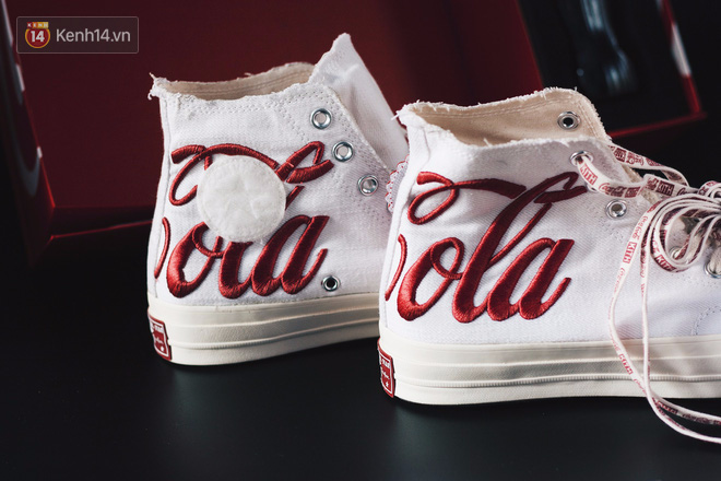 Review tận tay đôi KITH x Coca Cola x Converse Chuck Taylor 1970s, bản giới hạn chỉ có 1000 đôi trên thế giới - Ảnh 7.