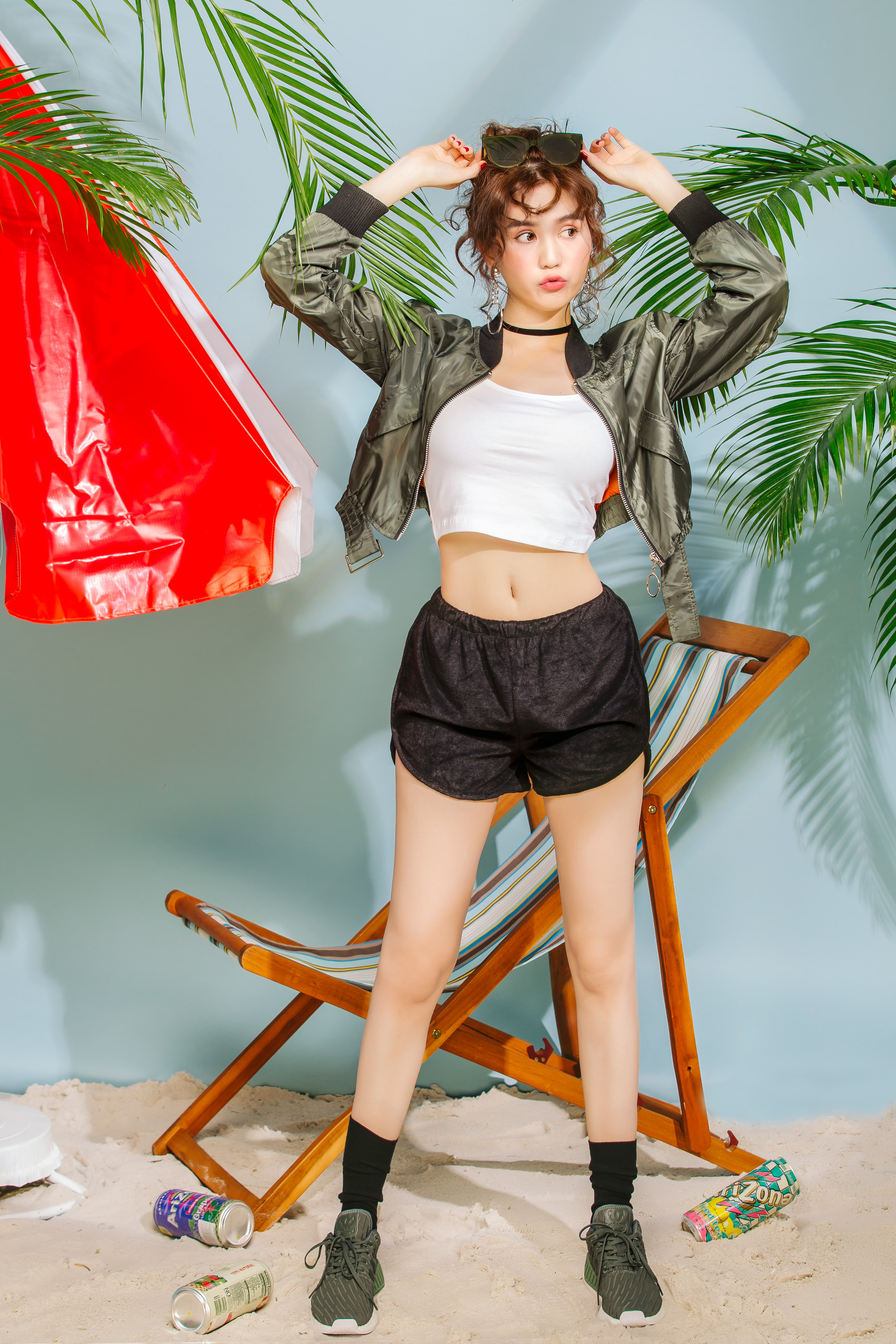 Đổi gi&oacute; với t&oacute;c b&agrave; c&ocirc; H&agrave;n Quốc xoăn t&iacute;t, Ngọc Trinh vẫn kh&ocirc;ng c&oacute; dấu hiệu gi&agrave; đi - Ảnh 7.