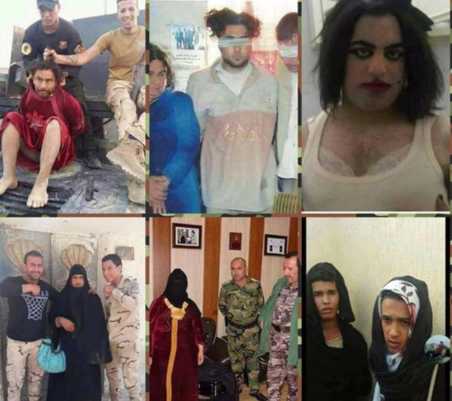 Chiến binh IS make up, độn ngực cải trang làm phụ nữ để tẩu thoát nhưng vì quên cạo râu nên bị lộ tẩy - Ảnh 2.