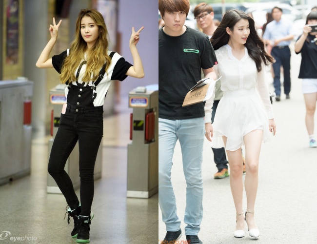 IU bị ch&ecirc; l&ecirc;n ch&ecirc; xuống v&igrave; th&acirc;n h&igrave;nh mỏng tang v&agrave; d&aacute;ng đi kỳ lạ - Ảnh 7.