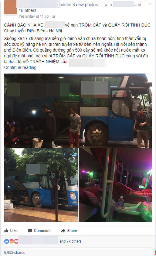 Lời kể của c&ocirc; g&aacute;i bị phụ xe kh&aacute;ch luồn tay v&agrave;o chăn, sờ soạng: Họ dọa dẫm, th&aacute;ch thức t&ocirc;i đưa sự việc l&ecirc;n mạng - Ảnh 1.