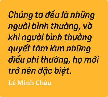 Lê Minh Châu - Từ cậu bé khuyết tật ở làng Hòa Bình đến họa sĩ vẽ tranh bằng miệng trong phim tài liệu tranh - Ảnh 9.