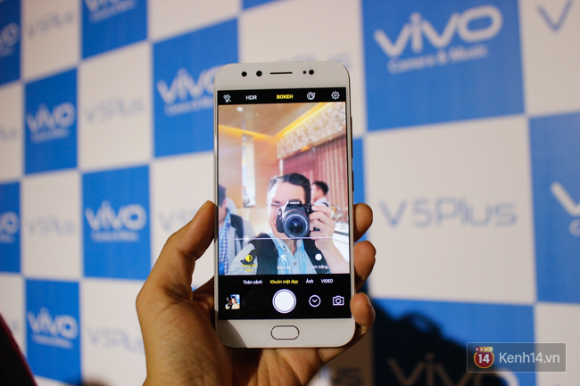 Vivo ra mắt smartphone V5 Plus: camera kép ở mặt trước, selfie xóa phông siêu ảo - Ảnh 5.