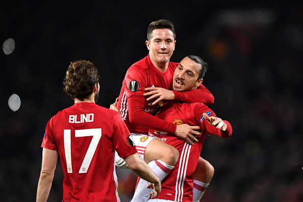 Ibrahimovic lập hat-trick, Man Utd  thắng tưng bừng tại Europa League - Ảnh 8.