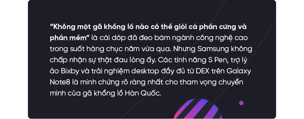 Sự chuyển mình đáng kinh ngạc của gã khổng lồ phần cứng số 1 thế giới: Samsung - Ảnh 1.