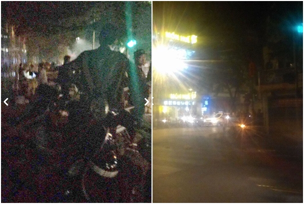 Hà Nội: Nam thanh niên quay đầu xe chạy chốt 141, đâm CSCĐ bất tỉnh - Ảnh 1.
