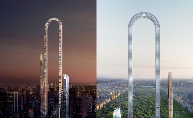 Hé lộ thiết kế tòa nhà hình chữ U phá bỏ mọi kỷ lục về chiều cao trên thế giới của Mỹ - Ảnh 1.