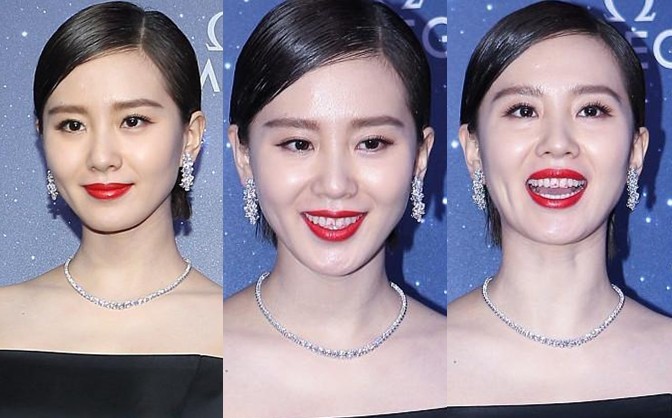 Răng d&iacute;nh rau, mắt như sắp rơi l&ocirc;ng mi giả: 1001 t&igrave;nh huống khiến mỹ nh&acirc;n showbiz phải xấu hổ khi nh&igrave;n lại - Ảnh 1.