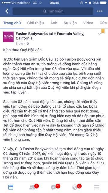 Chồng Hoa hậu Jennifer Phạm ch&iacute;nh thức l&ecirc;n tiếng về việc đ&oacute;ng ph&ograve;ng tập gym - Ảnh 1.