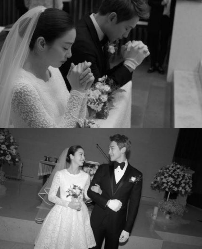 Rò rỉ hình ảnh hoi Kim Tae Hee và Bi Rain hạnh phúc thề nguyện bên trong đám cưới chỉ 24 triệu đồng - Ảnh 2.