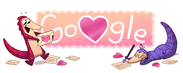Google thay đổi doodle thành mini game chào mừng ngày Valentine - Ảnh 1.