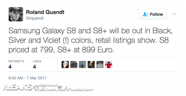 Lộ giá bán cực dễ chịu của siêu phẩm Galaxy S8, fan Samsung chắc sướng phải biết - Ảnh 1.