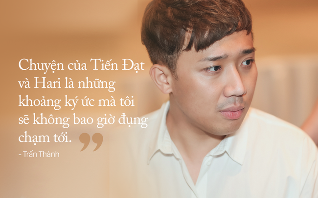 Trấn Th&agrave;nh: T&ocirc;i c&oacute; thể bắt tay, tr&ograve; chuyện với Tiến Đạt, Hari cũng c&oacute; thể l&agrave;m thế với Mai Hồ - Ảnh 1.