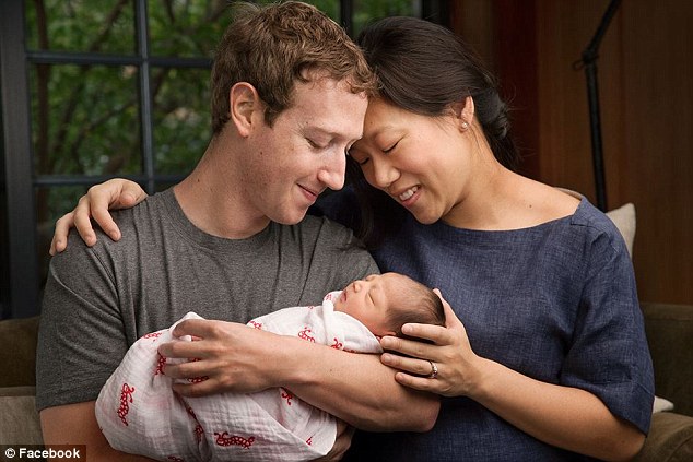 Mark Zuckerberg hạnh phúc thông báo vợ đang mang thai bé gái thứ hai - Ảnh 1.