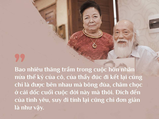 Chuyện tình yêu 56 năm của PGS Văn Như Cương và vợ: Để đi hết cuộc đời vẫn nắm tay nhau và nói Anh yêu em - Ảnh 2.
