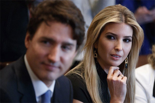 Ivanka Trump bị bắt gặp đi xem kịch với Thủ tướng Canada - Ảnh 2.