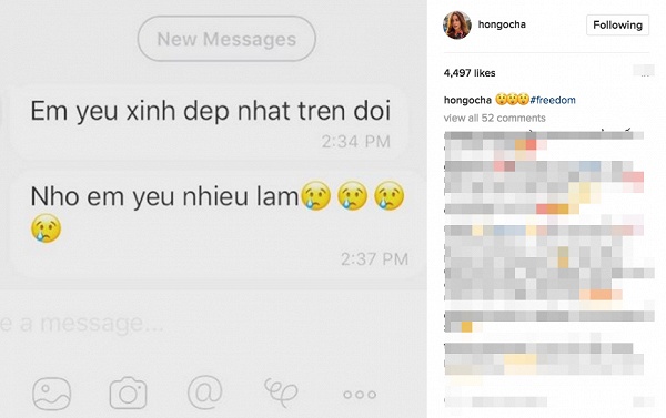 Hồ Ngọc Hà lần đầu tiên khoe tin nhắn yêu thương của bạn trai - Ảnh 1.