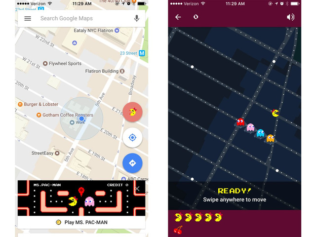 Chơi Pac-Man bằng giả lập l&agrave; xưa rồi, b&acirc;y giờ phải chơi bằng Google Maps mới chất - Ảnh 1.