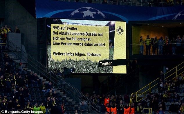 Khủng bố lên tiếng nhận trách nhiệm vụ đánh bom xe bus chở các cầu thủ và ban huấn luyện Borussia Dortmund - Ảnh 2.