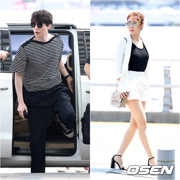 Có ai như Lee Dong Wook và Yoo In Na: Tình cờ gặp gỡ và biến sân bay thành sàn catwalk - Ảnh 2.