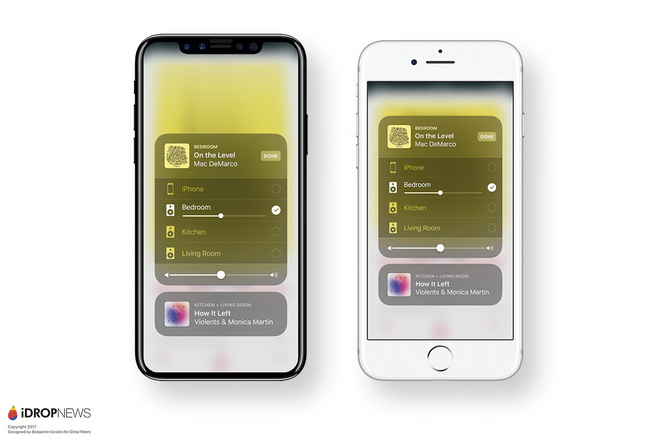 Mãn nhãn với iOS 11 chạy trên iPhone 8 được dựng lại từ tin đồn - Ảnh 2.