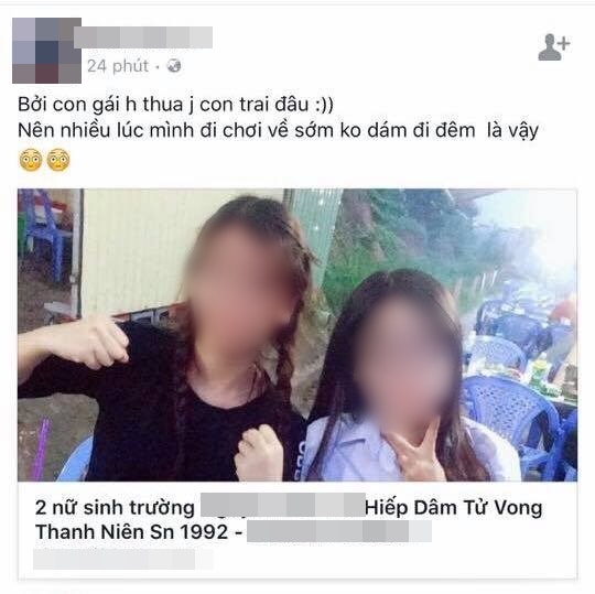 Công an lên tiếng về thông tin bịa đặt vụ 2 nữ sinh hiếp dâm nam thanh niên đến chết - Ảnh 1.