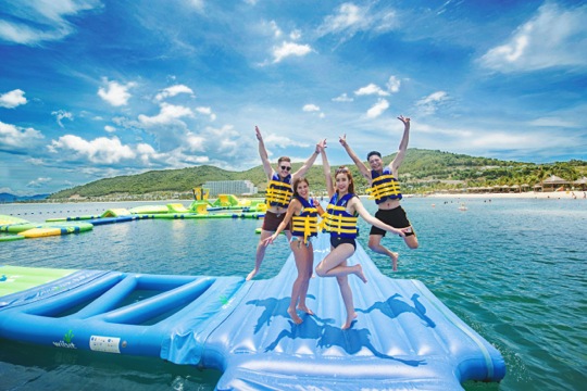 Hấp dẫn những trải nghiệm team building tại Vinpearl Land Nha Trang - Ảnh 1.