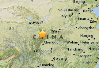 Động đất 7 độ richter tại Trung Quốc - Ảnh 1.