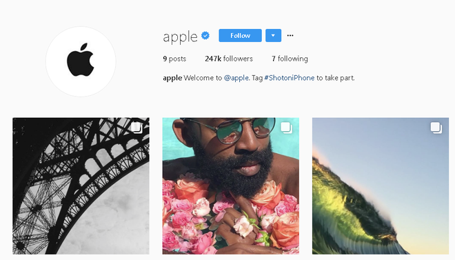 Apple vừa lập Instagram để up ảnh đẹp của người dùng iPhone, bạn có muốn mình nằm trong số đó? - Ảnh 1.