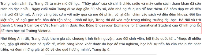 Cô giáo xuất hiện trong clip phát âm sai tiếng Anh có thật sự từng giành học bổng danh giá của Chính phủ Úc? - Ảnh 3.