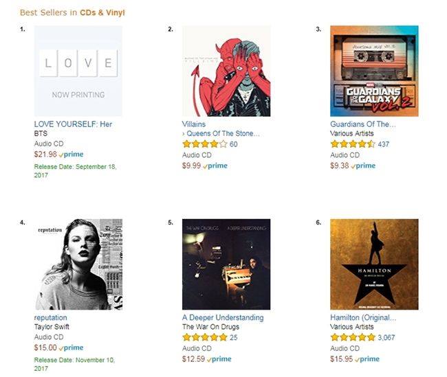 Sau 3 tiếng mở b&aacute;n, album mới của BTS đạt ngay No.1 tr&ecirc;n Amazon - Ảnh 1.