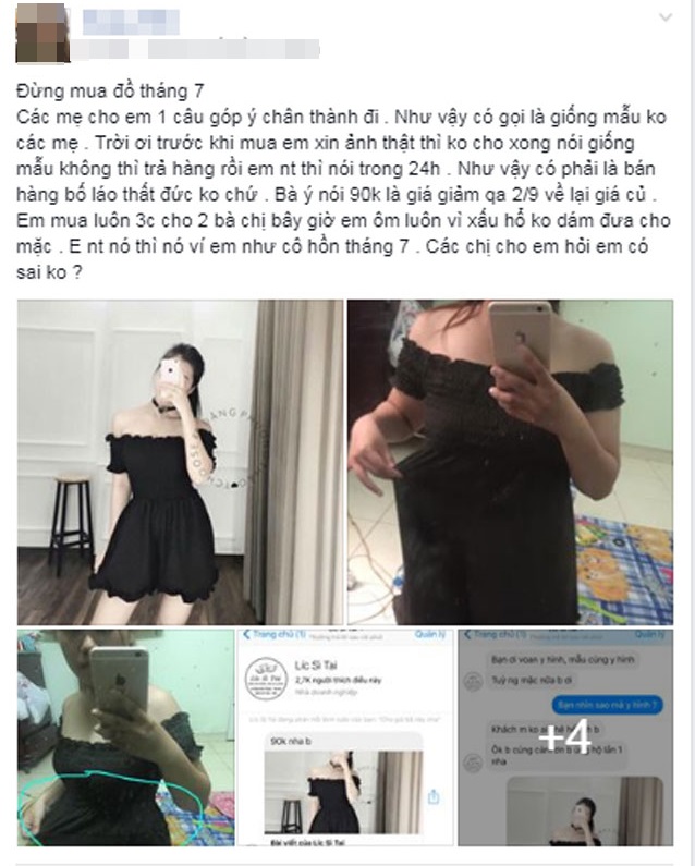Nghe xong câu chuyện của cô gái đen đủi này, có lẽ bạn sẽ suy nghĩ lại trước khi mua váy áo trong tháng 7 âm lịch - Ảnh 1.